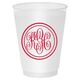 Double Circle Monogram Shatterproof Cups Image 1 of 5